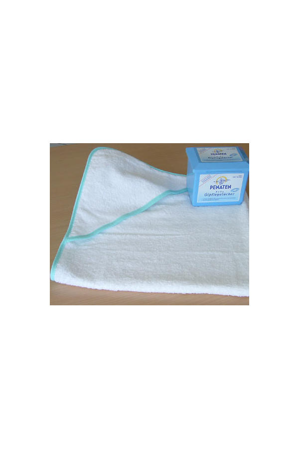 Produktansicht: Frottee Baby-Kapuzen-Handtuch aus Baumwolle
