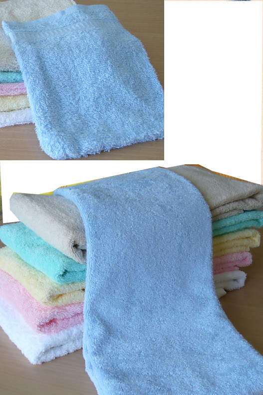 Produktansicht: Frottee-Handtuchset aus Baumwolle Produktansicht: Frottee-Handtuchset aus Baumwolle